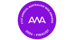 2026 Australian Web Awards Finalist
