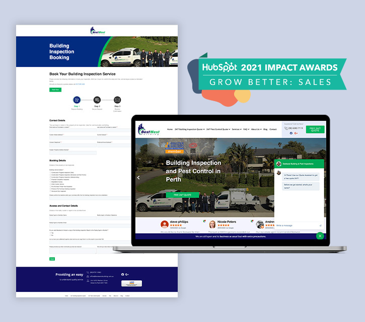 Bestwest Building - 88% revenue increase since onboarding with HubSpot Marketing