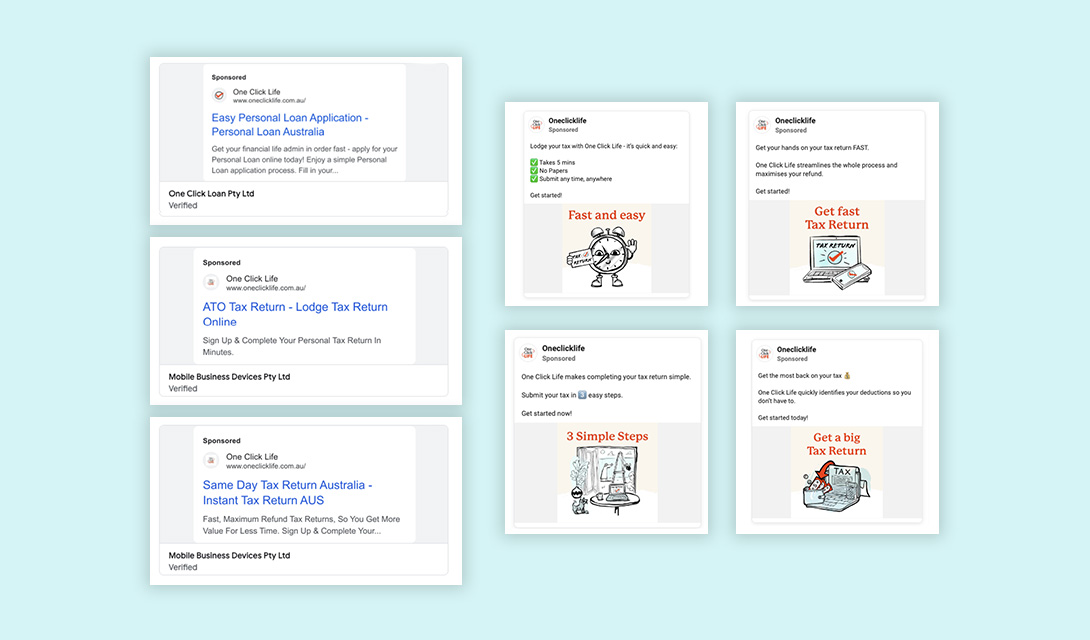 One Click Life Google Ads