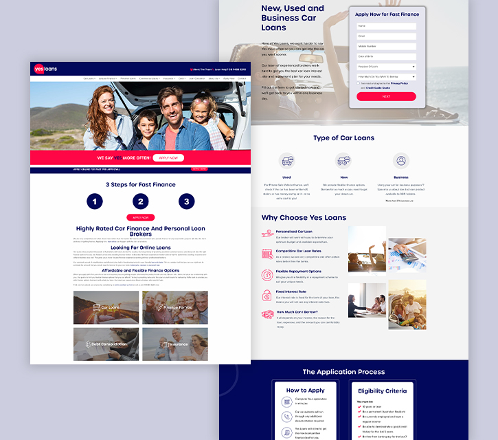 Yes Loans - A digital marketing strategy that doubled Return On Ad Spend (ROAS).