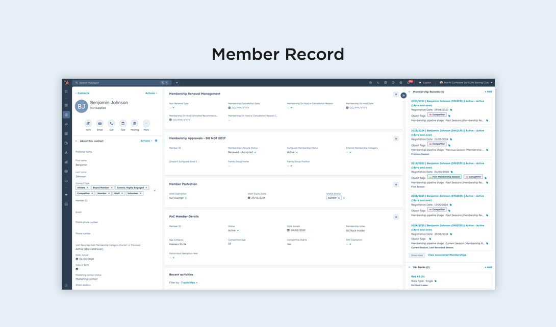 Member Record