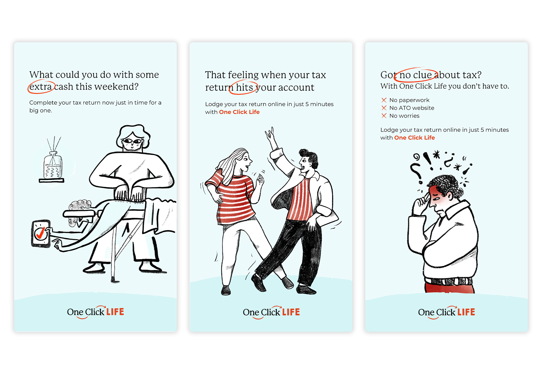 One Click Life - New customers doubled with Google Ads