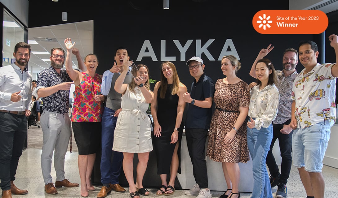 City of Swan and ALYKA celebrating site of the year win