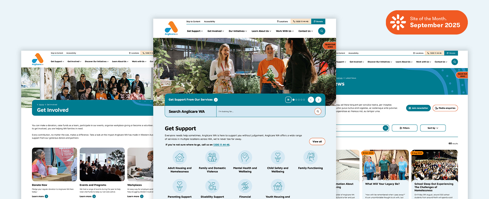 Anglicare WA - A smarter digital experience for Anglicare WA