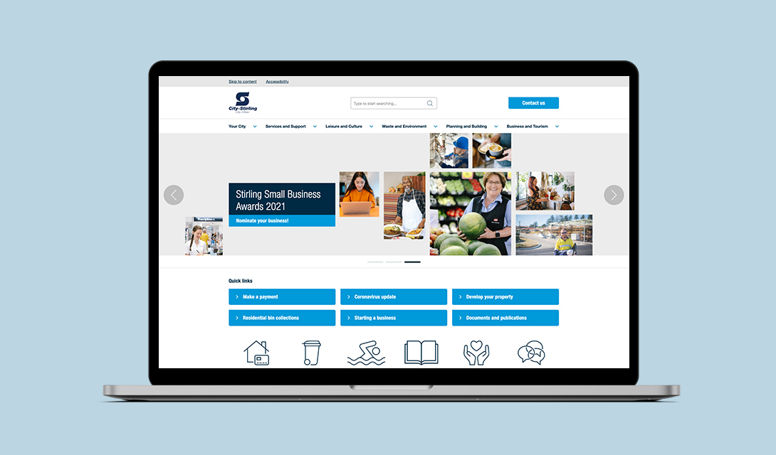 City of Stirling - A cutting edge CMS solution to power a digital city