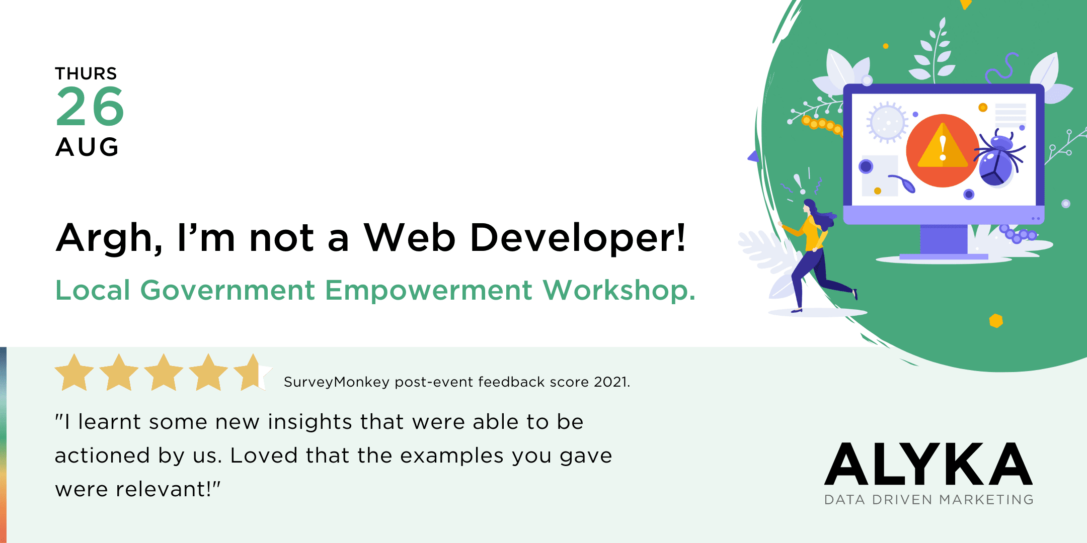 Argh, I'm not a Web Developer! Local Government Empowerment Workshop